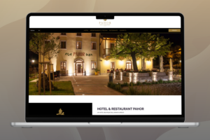 Predogled spletne strani - Hotel Pahor
